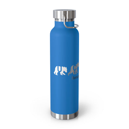 UCSF Benioff Bear and Cubs  Copper Vacuum Insulated Bottle, 22oz