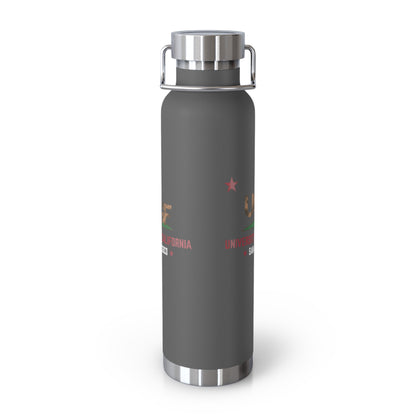 UCSF CA FLag Copper Vacuum Insulated Bottle, 22oz