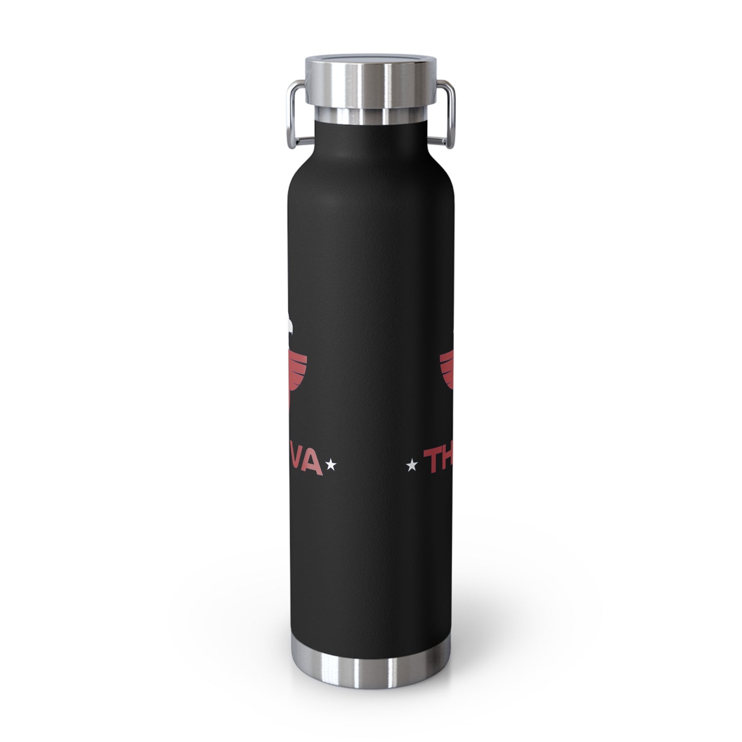 The VA Eagle Cross Copper Vacuum Insulated Bottle, 22oz