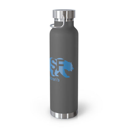 UCSF Benioff Bear and Cubs Copper Vacuum Insulated Bottle, 22oz