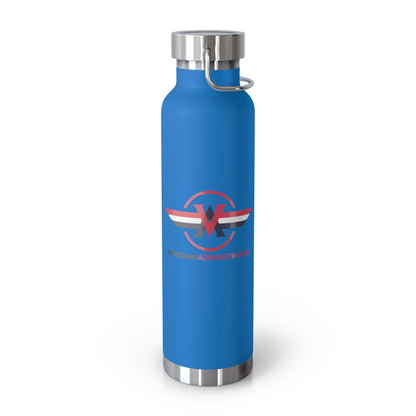 The VA Copper Vacuum Insulated Bottle, 22oz