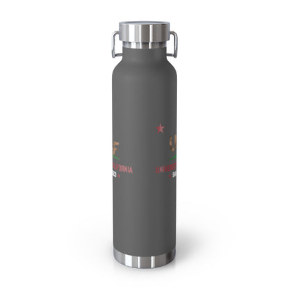 UCSF CA FLag Copper Vacuum Insulated Bottle, 22oz