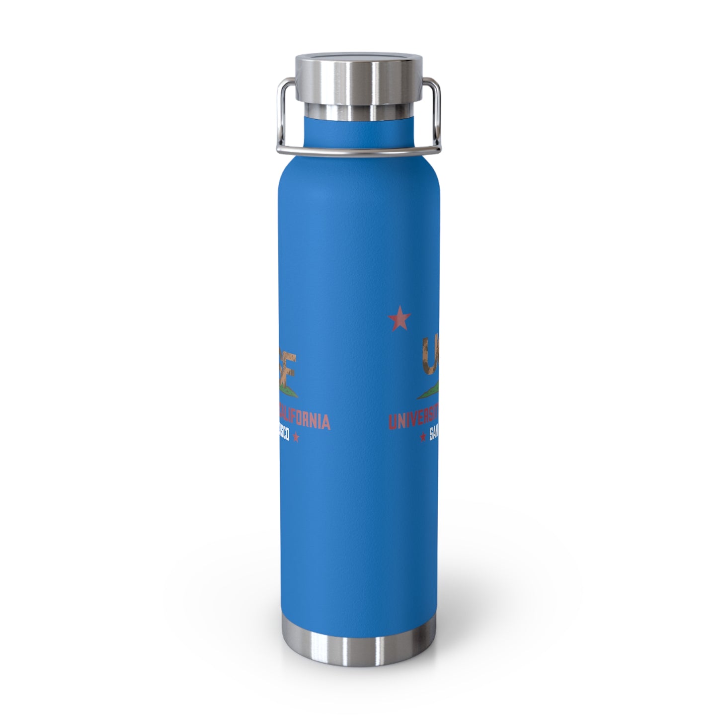 UCSF CA FLag Copper Vacuum Insulated Bottle, 22oz