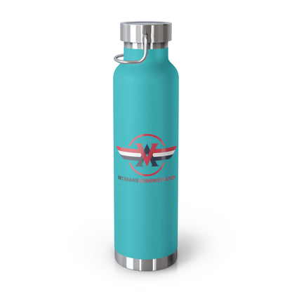 The VA Copper Vacuum Insulated Bottle, 22oz