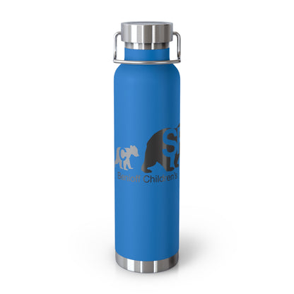 UCSF Benioff Bear and Cubs  Copper Vacuum Insulated Bottle, 22oz