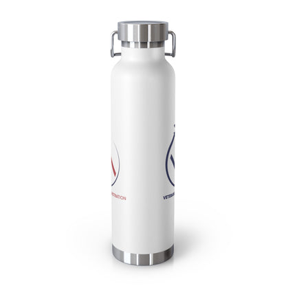 The VA Collection 3 Copper Vacuum Insulated Bottle, 22oz