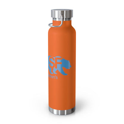 UCSF Benioff Bear and Cubs Copper Vacuum Insulated Bottle, 22oz