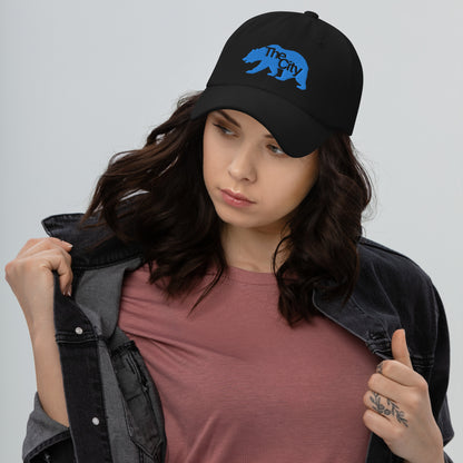 UCSF- The City Dad Hat Light Blue Embroidery