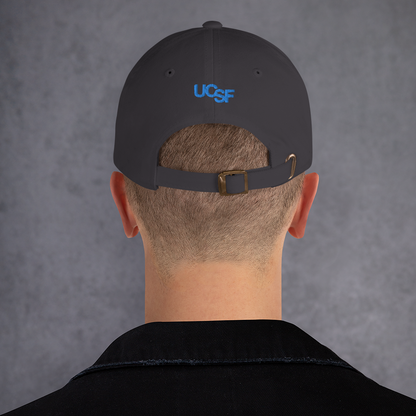 UCSF- The City Dad Hat Light Blue Embroidery