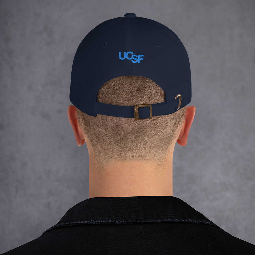 UCSF- The City Dad Hat Light Blue Embroidery