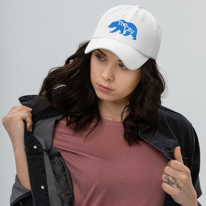 UCSF- The City Dad Hat Light Blue Embroidery