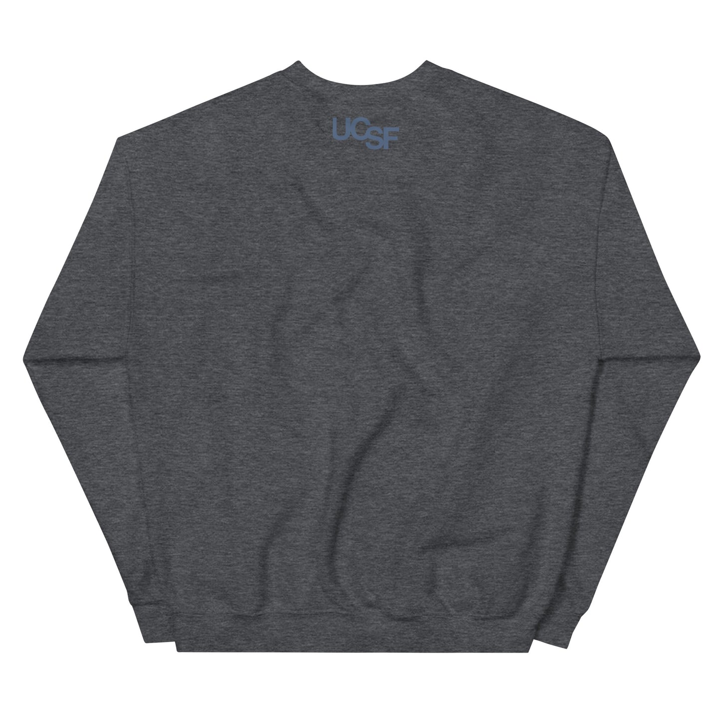 Unisex Sweatshirt City Silhouette Blue Gray Logo