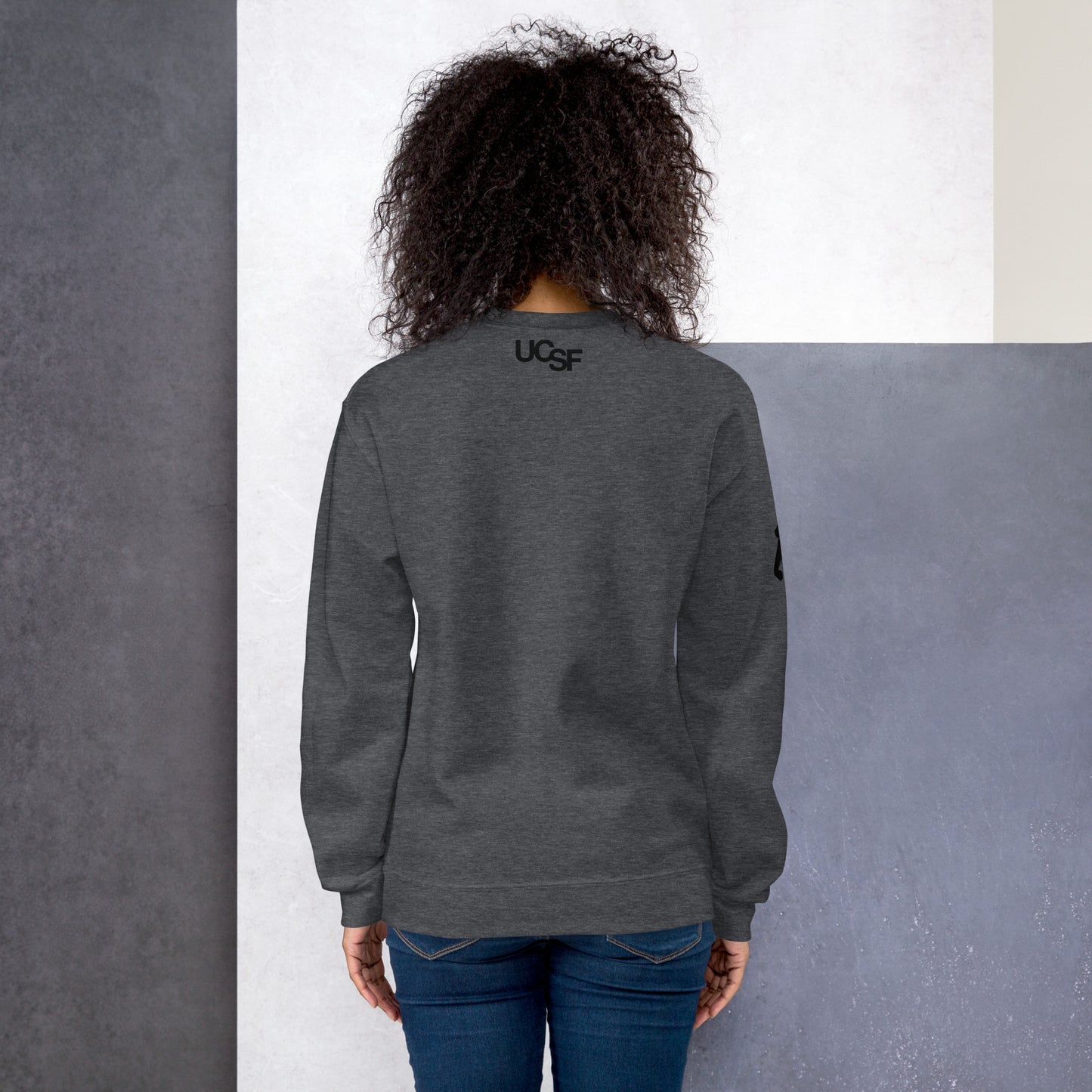 Unisex Sweatshirt City Silhouette Black Logo