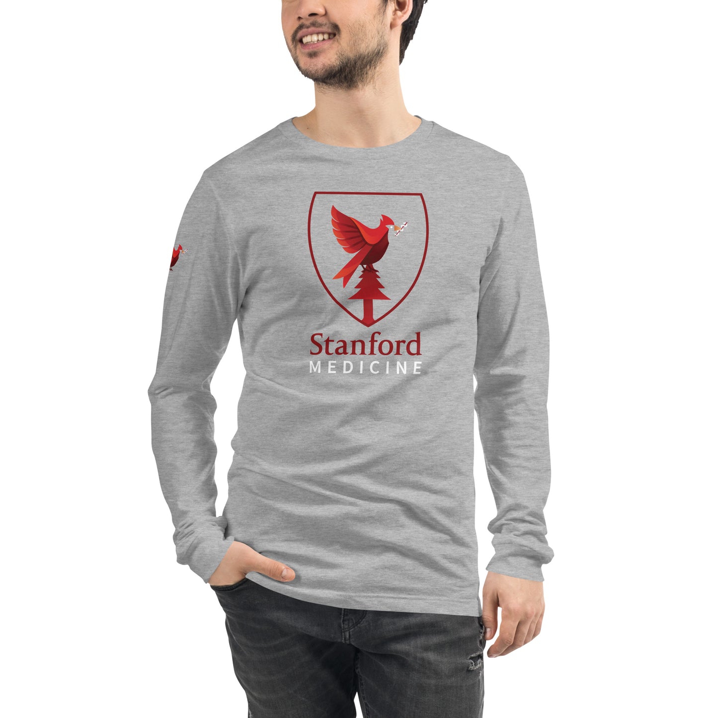 Stanford Medicine Cardinal Unisex Long Sleeve Tee