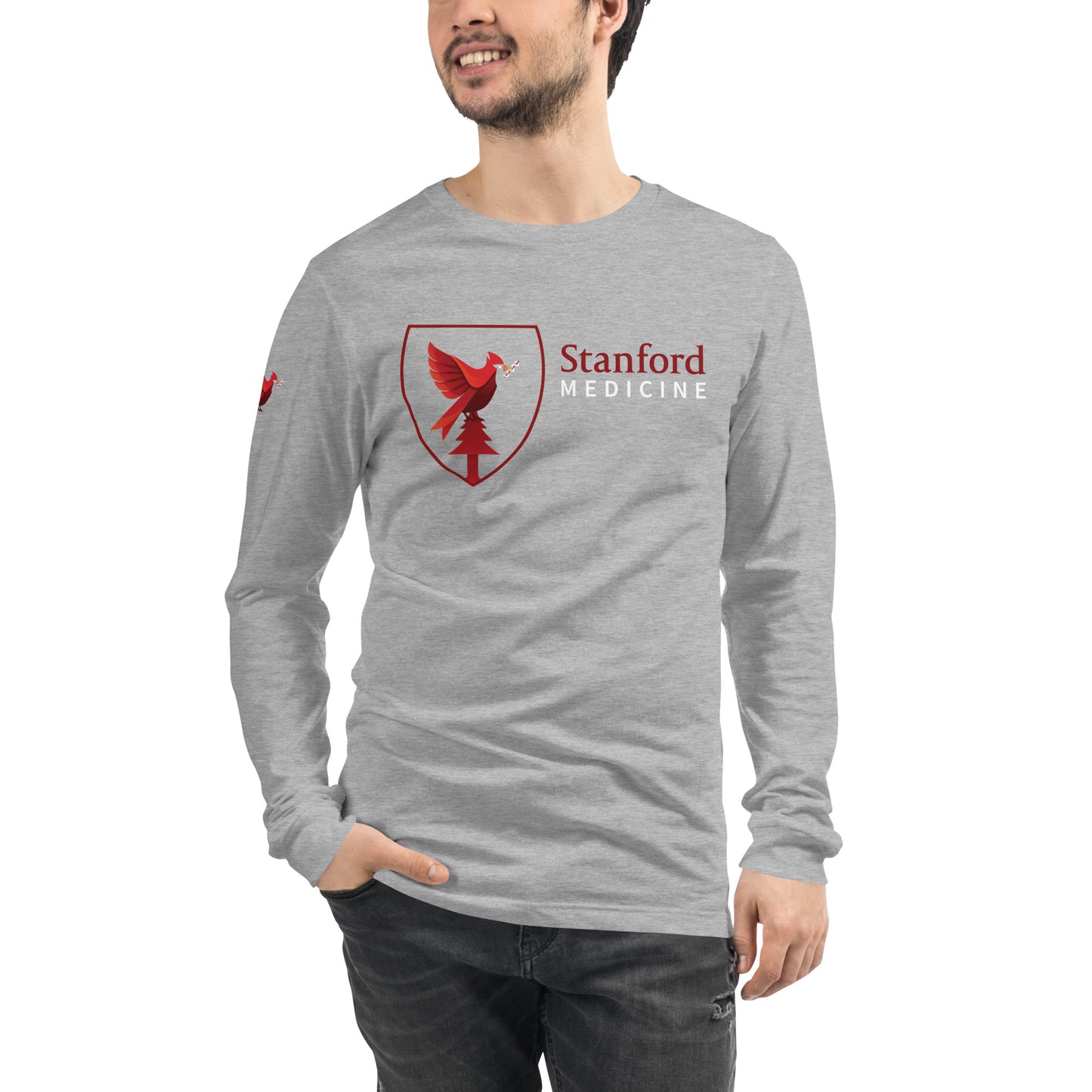 Stanford Medicine Cardinal Two Unisex Long Sleeve Tee