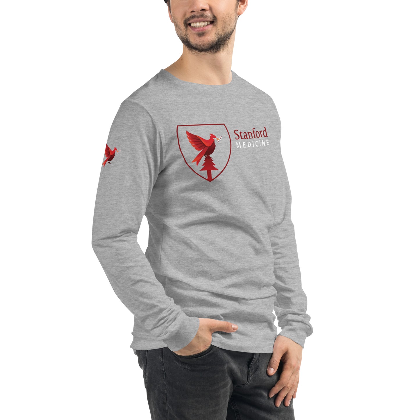 Stanford Medicine Cardinal Two Unisex Long Sleeve Tee