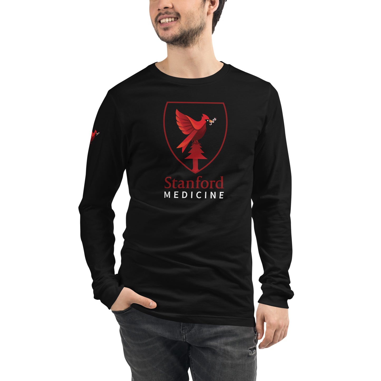 Stanford Medicine Cardinal Unisex Long Sleeve Tee