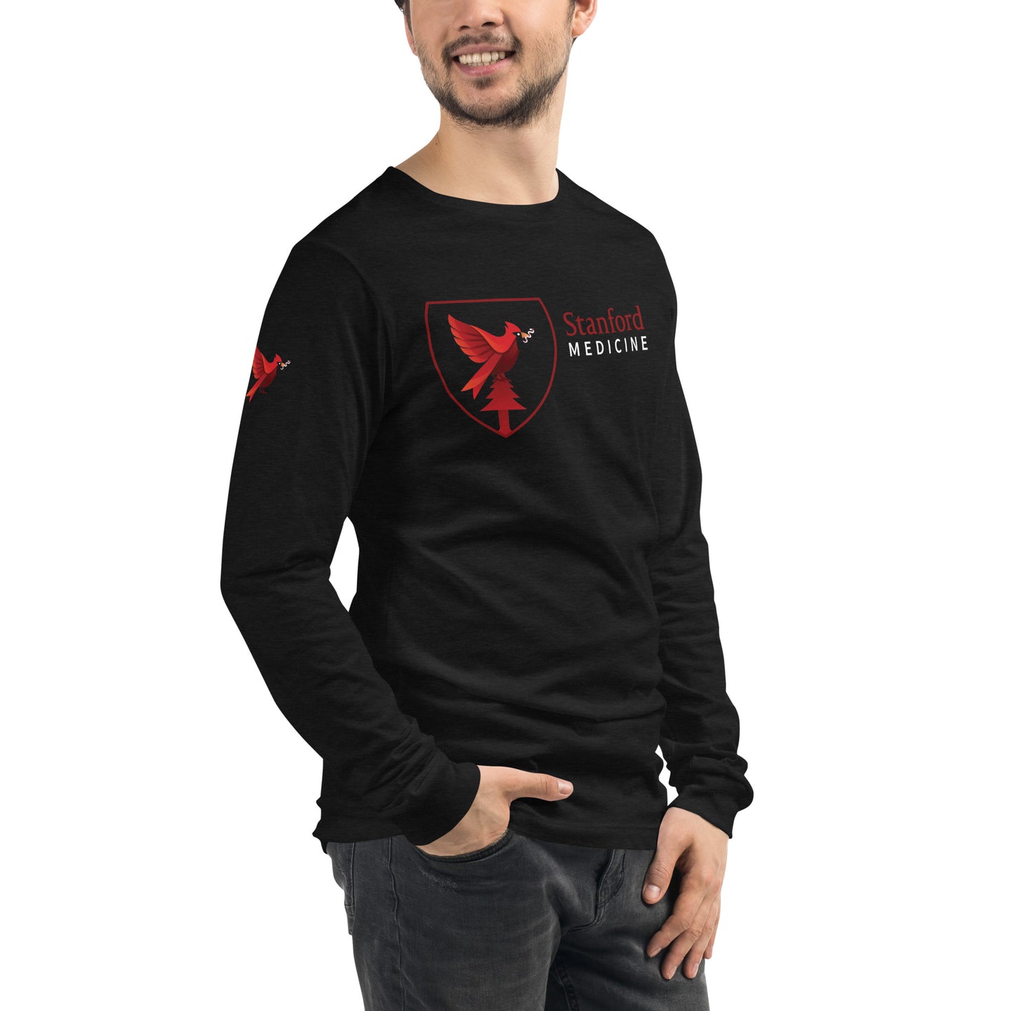 Stanford Medicine Cardinal Two Unisex Long Sleeve Tee