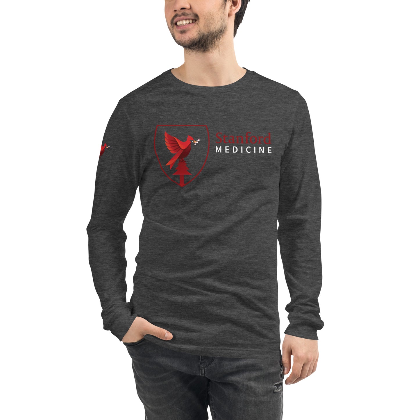 Stanford Medicine Cardinal Two Unisex Long Sleeve Tee