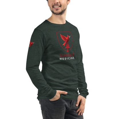 Stanford Medicine Cardinal Unisex Long Sleeve Tee