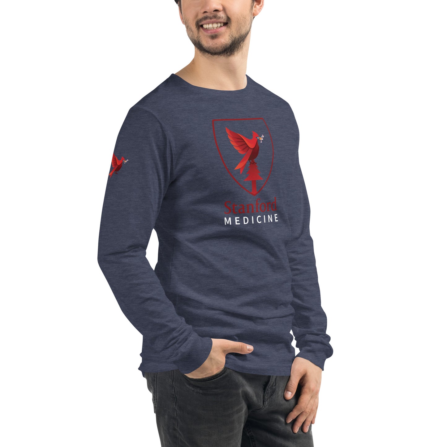 Stanford Medicine Cardinal Unisex Long Sleeve Tee