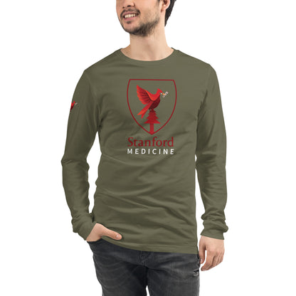 Stanford Medicine Cardinal Unisex Long Sleeve Tee