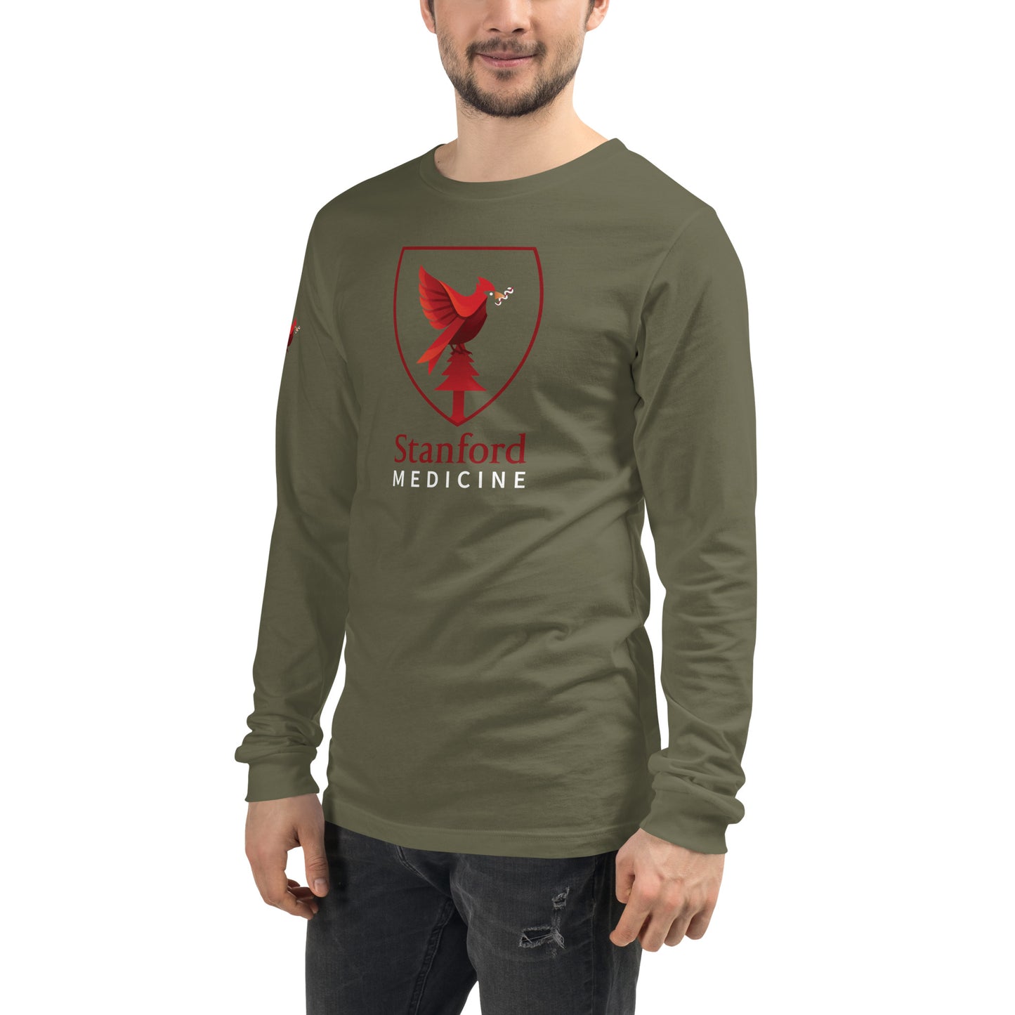 Stanford Medicine Cardinal Unisex Long Sleeve Tee