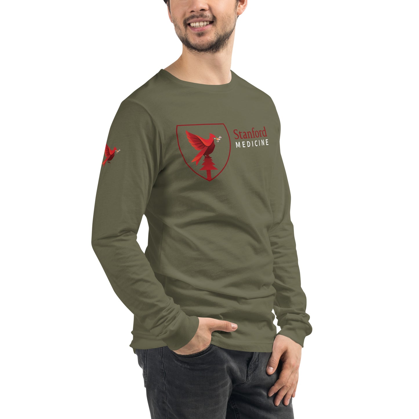 Stanford Medicine Cardinal Two Unisex Long Sleeve Tee