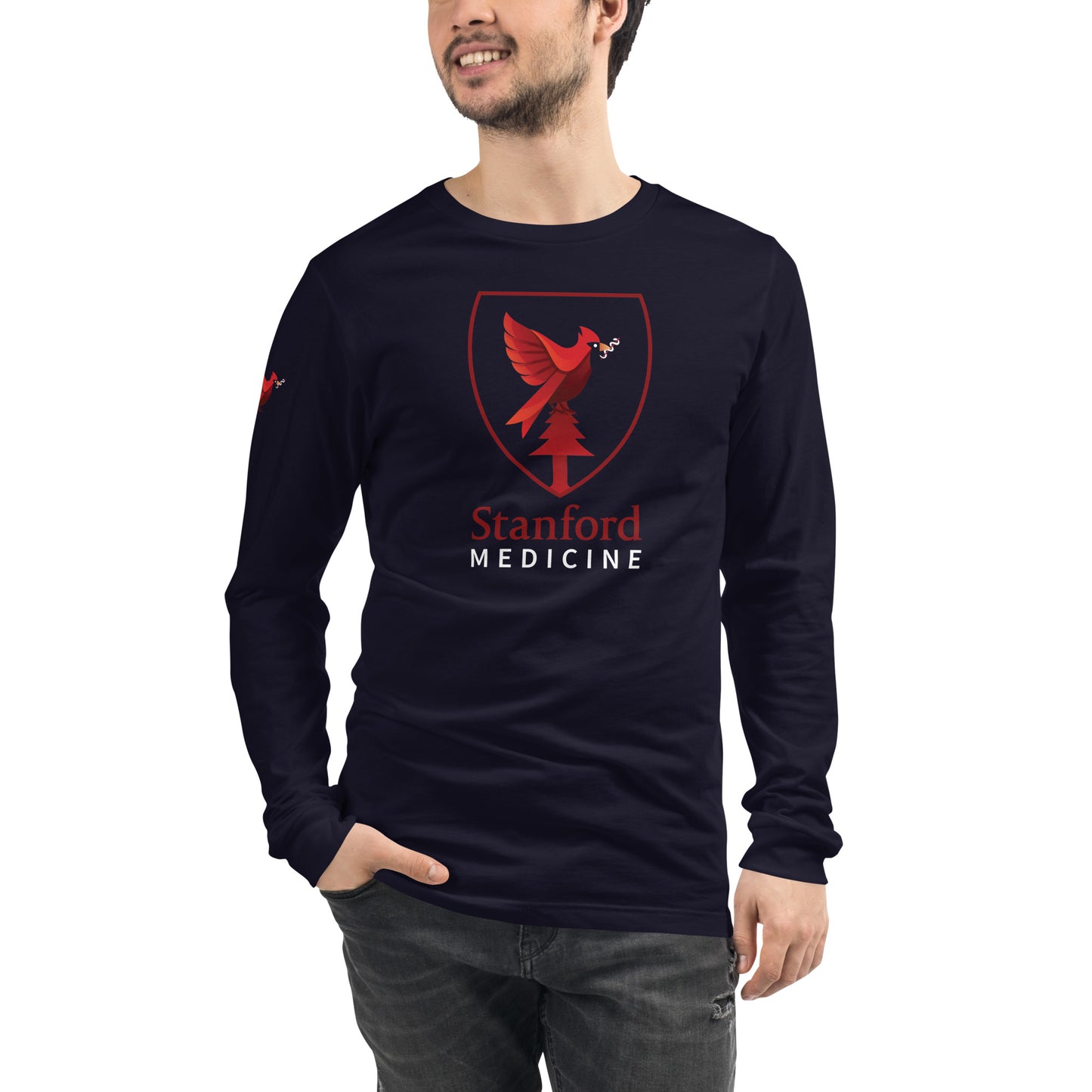 Stanford Medicine Cardinal Unisex Long Sleeve Tee