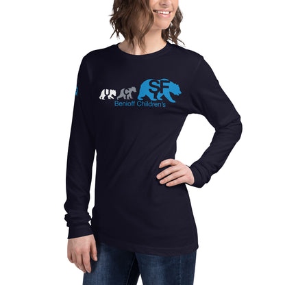 UCSF Benioff #2 Unisex Long Sleeve Tee