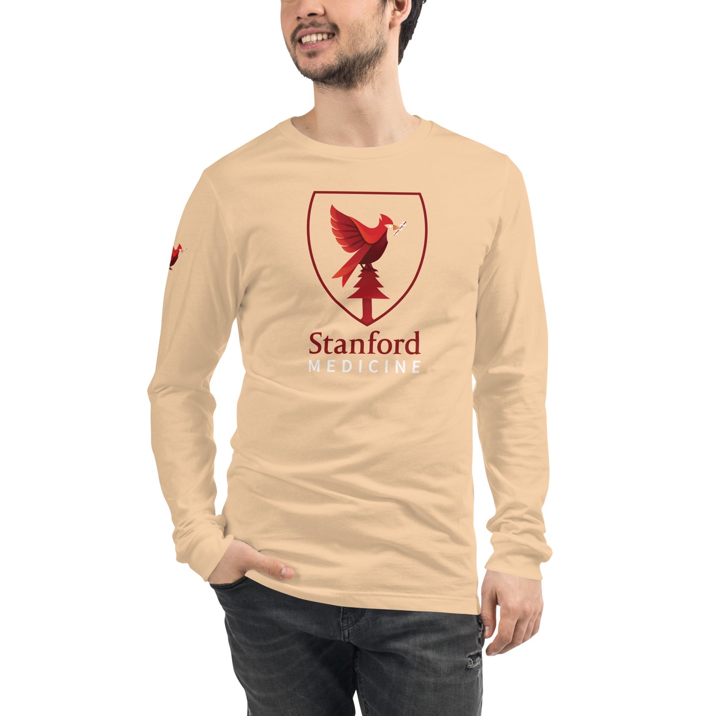 Stanford Medicine Cardinal Unisex Long Sleeve Tee