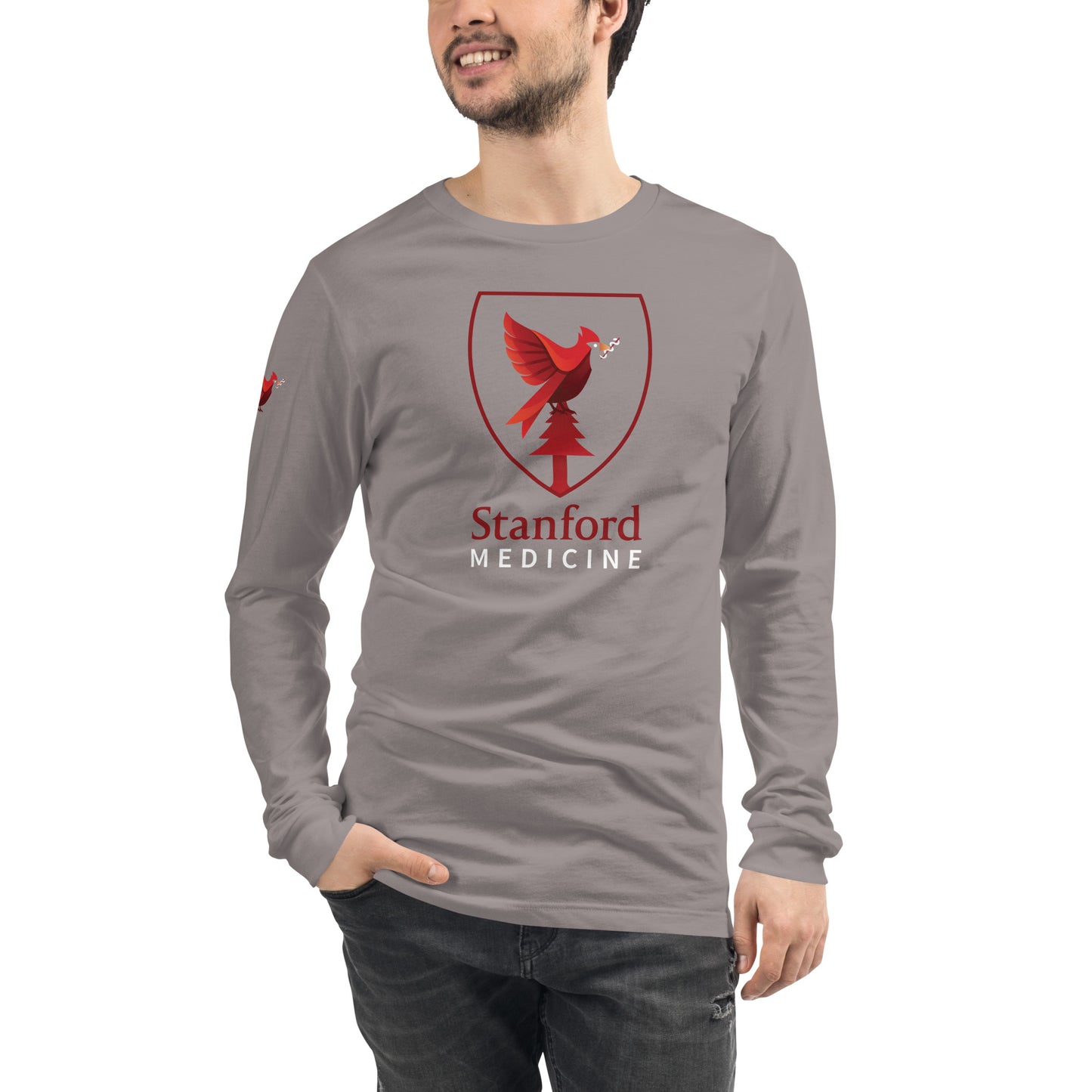 Stanford Medicine Cardinal Unisex Long Sleeve Tee