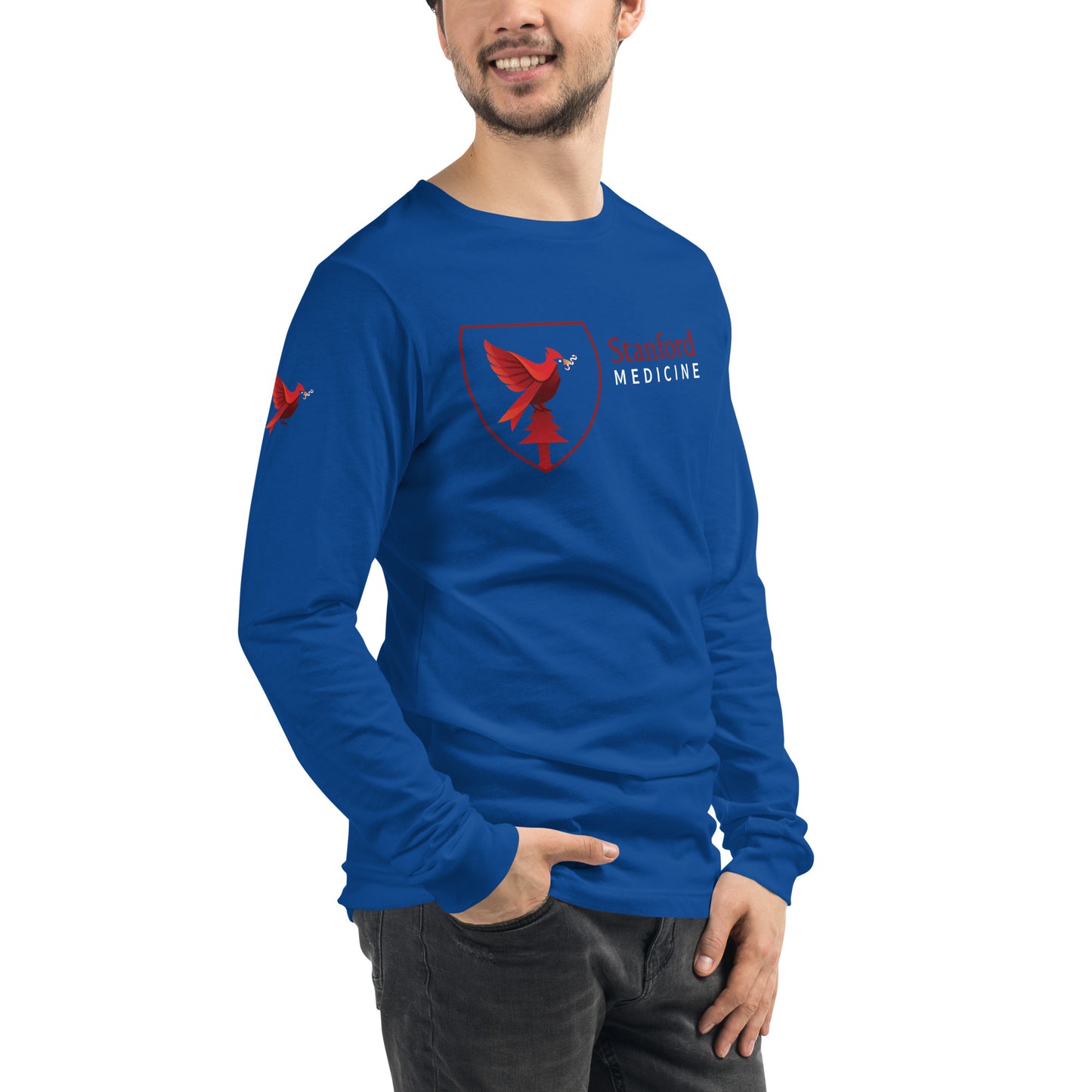 Stanford Medicine Cardinal Two Unisex Long Sleeve Tee